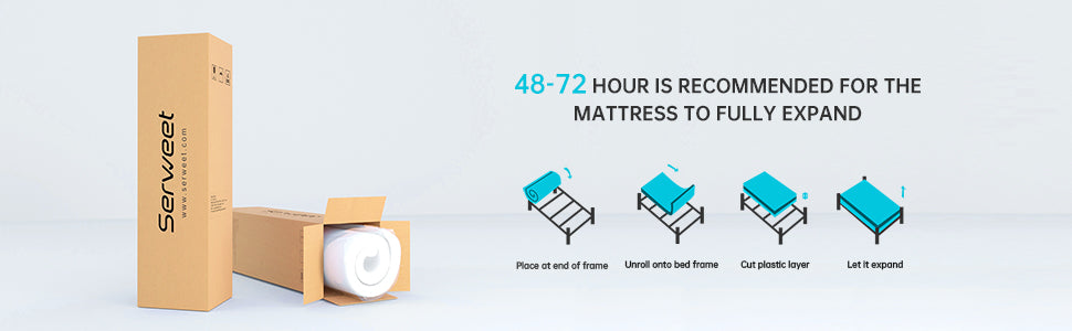 When you receive the goods, you need to wait for a period of time for the smell to fade away and you can enjoy your mattress.