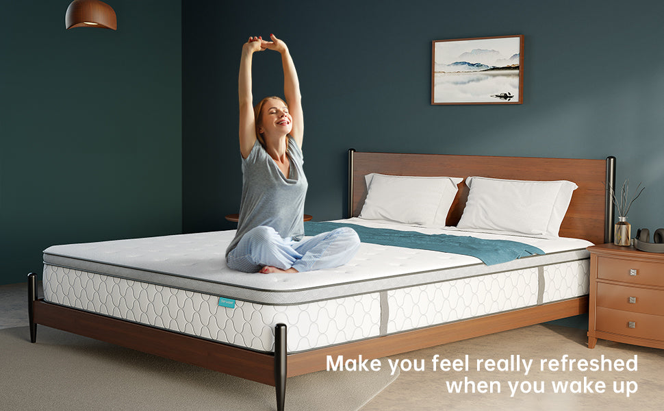 Innerspring-Mattress-with-soft-plush-cover