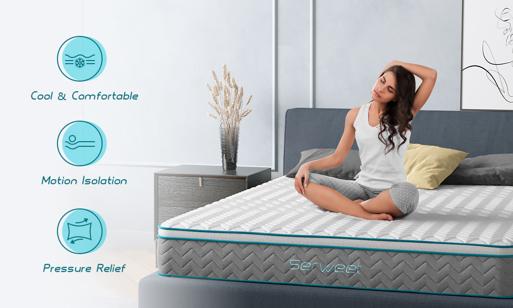 Serweet-STB-hybrid-memory-foam-mattress-for-pressure-relief
