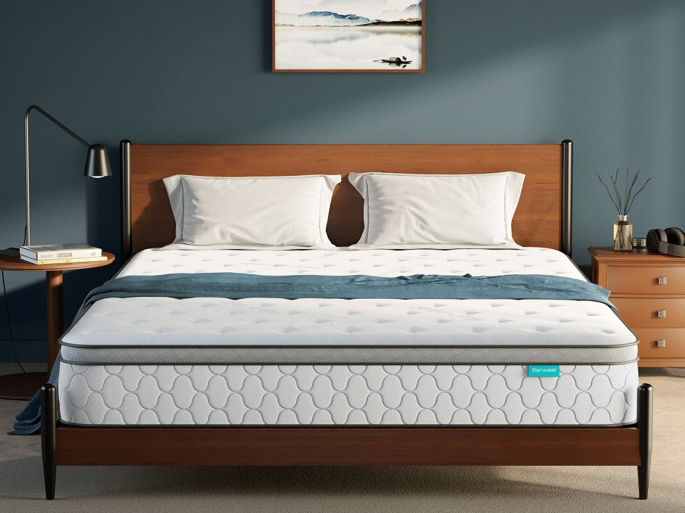 Serweet-Memory-Foam-Cooling-Hybrid-Mattress